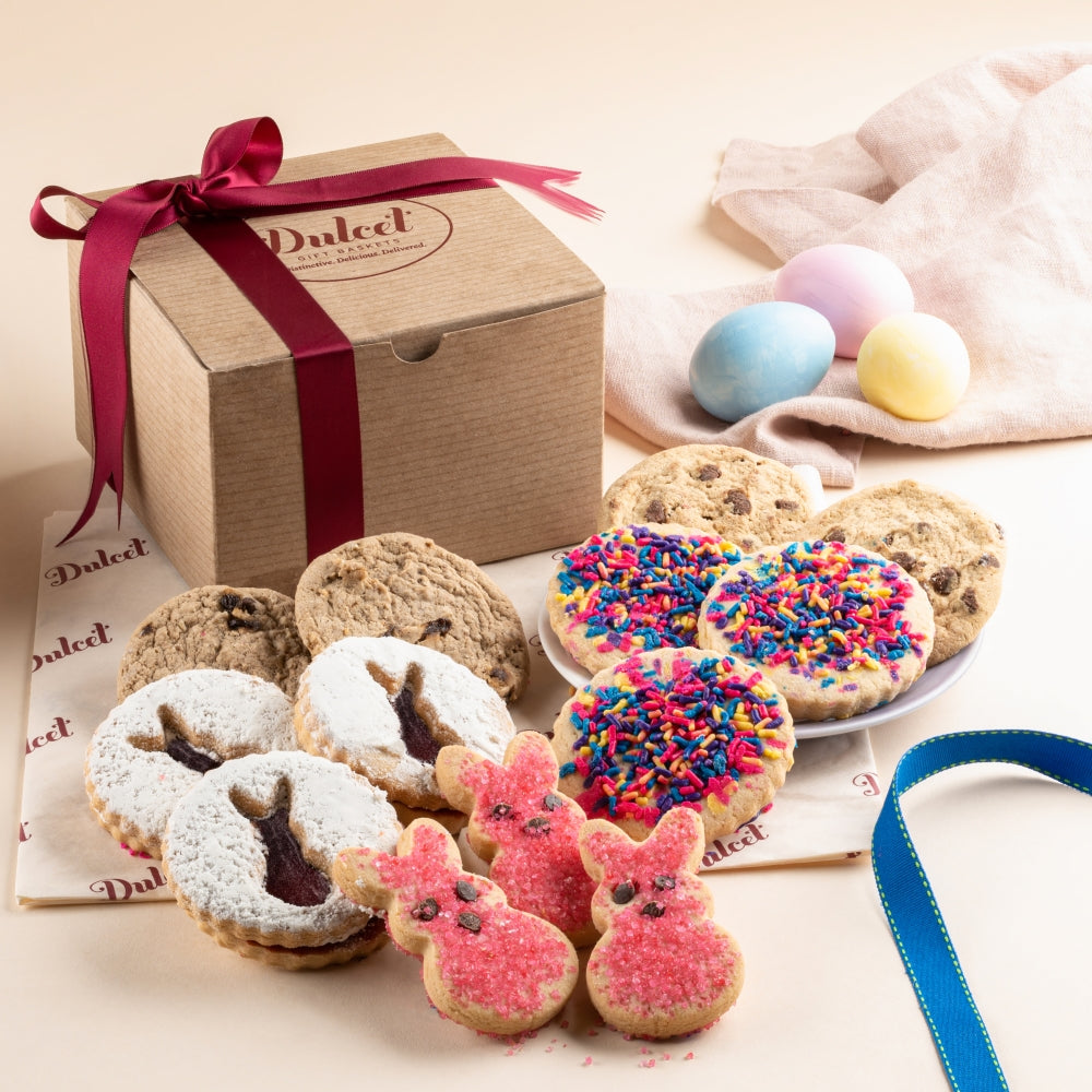 Classic Easter Cookie Gift Box - Dulcet Gift Baskets