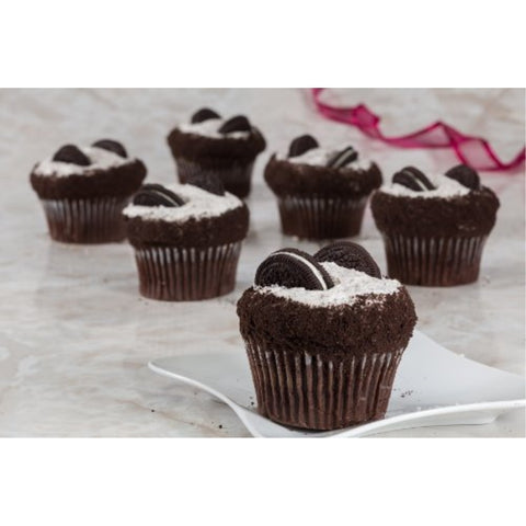 Favorite Cookies and Cream Chocolate Cupcakes- 12 Count