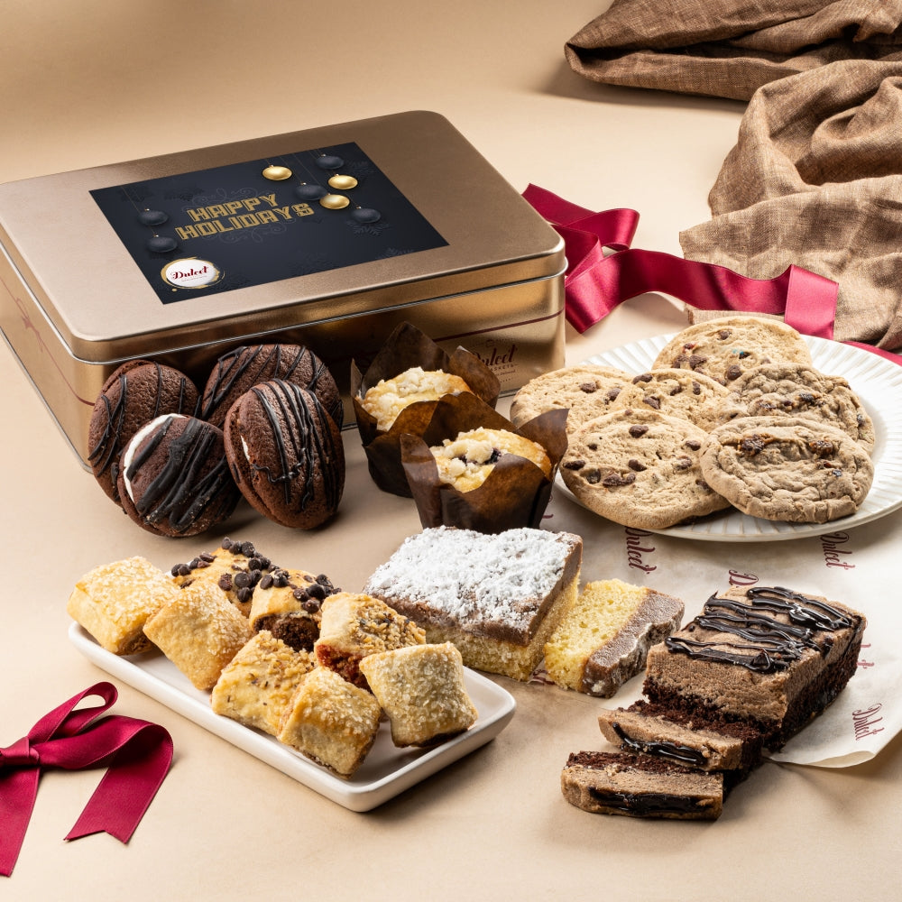 Luxurious Gourmet Bakery Dessert Gift Tin