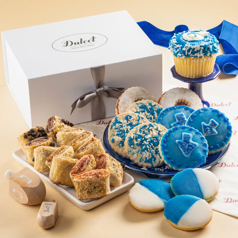 Gourmet Hanukkah Delight Gift Basket