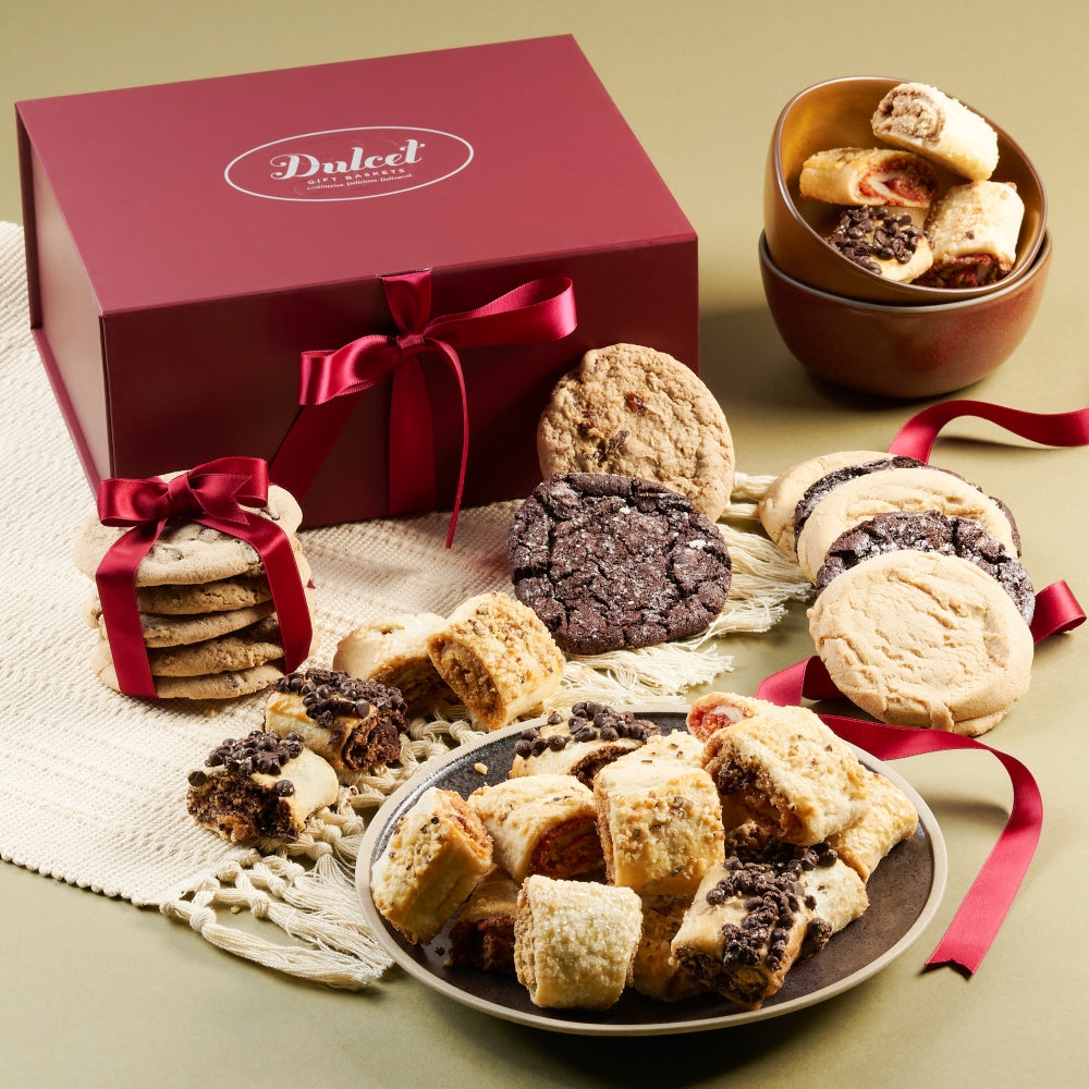 thumbnail image 2 of Sweet Treat Surprise: Dulcet Festive Cookie And Brownie Gift Box For Any Occasion 2 of 3