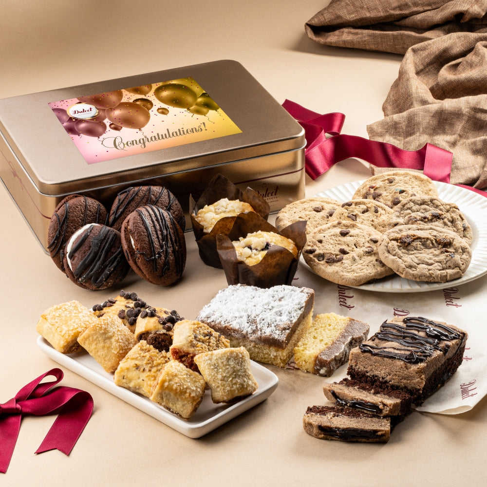 Luxurious Gourmet Bakery Dessert Gift Tin