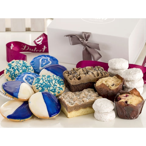 Deluxe White Hanukkah Gift Box