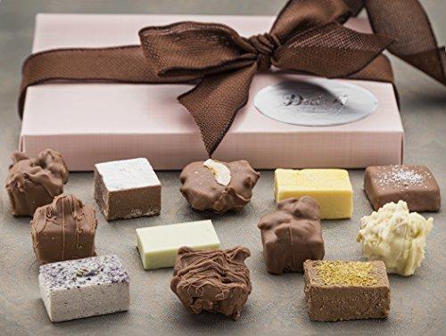 Pink Box Gourmet Chocolates Assortment - Dulcet Gift Baskets