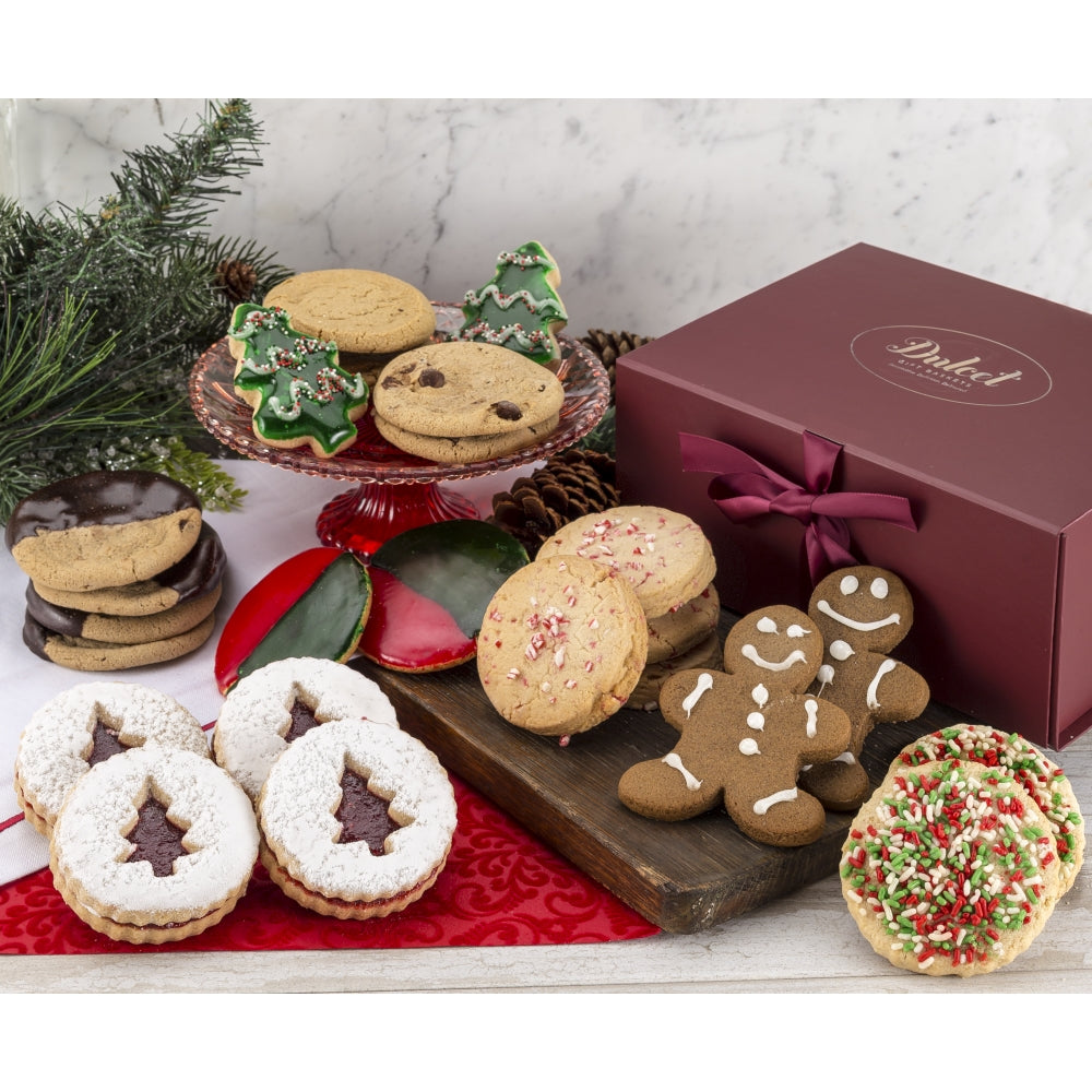 Holiday Assortment of Sweet Cookie Confection - Dulcet Gift Baskets