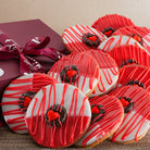 Favorite Red Heart Cookie Box - Dulcet Gift Baskets