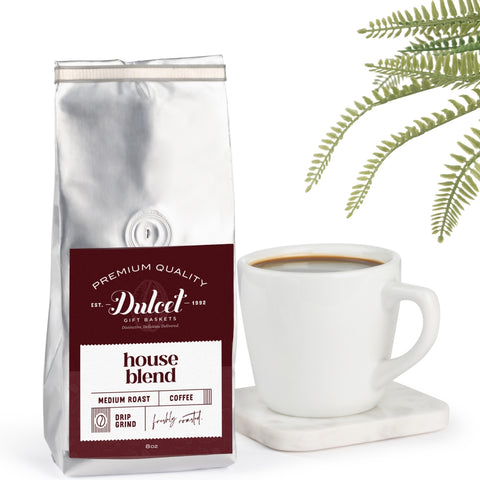 Dulcet Gift Baskets House Blend Medium Roast Coffee 8oz.