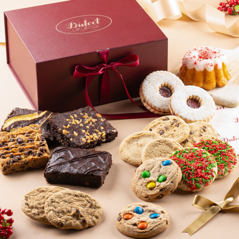 Holiday Bakery Sampler Gift Set - Dulcet Gift Baskets