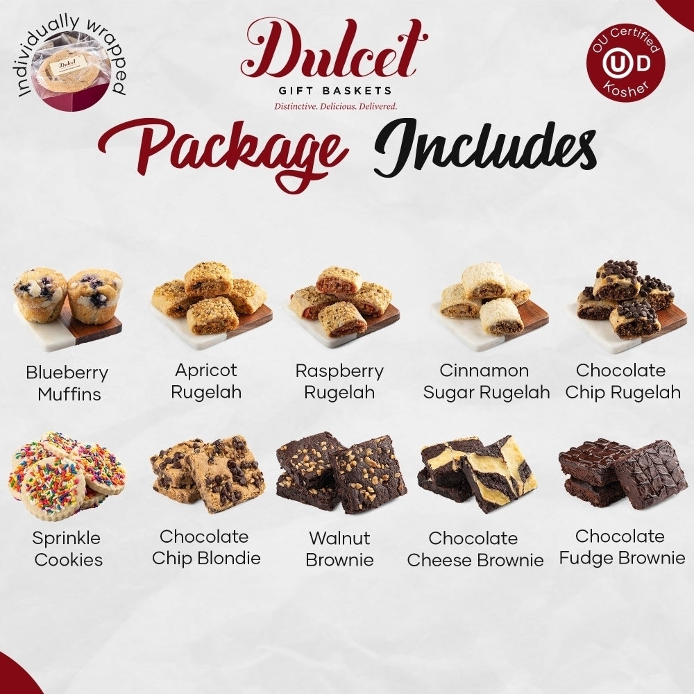 Get Well Classic Bakery Treats - Dulcet Gift Baskets