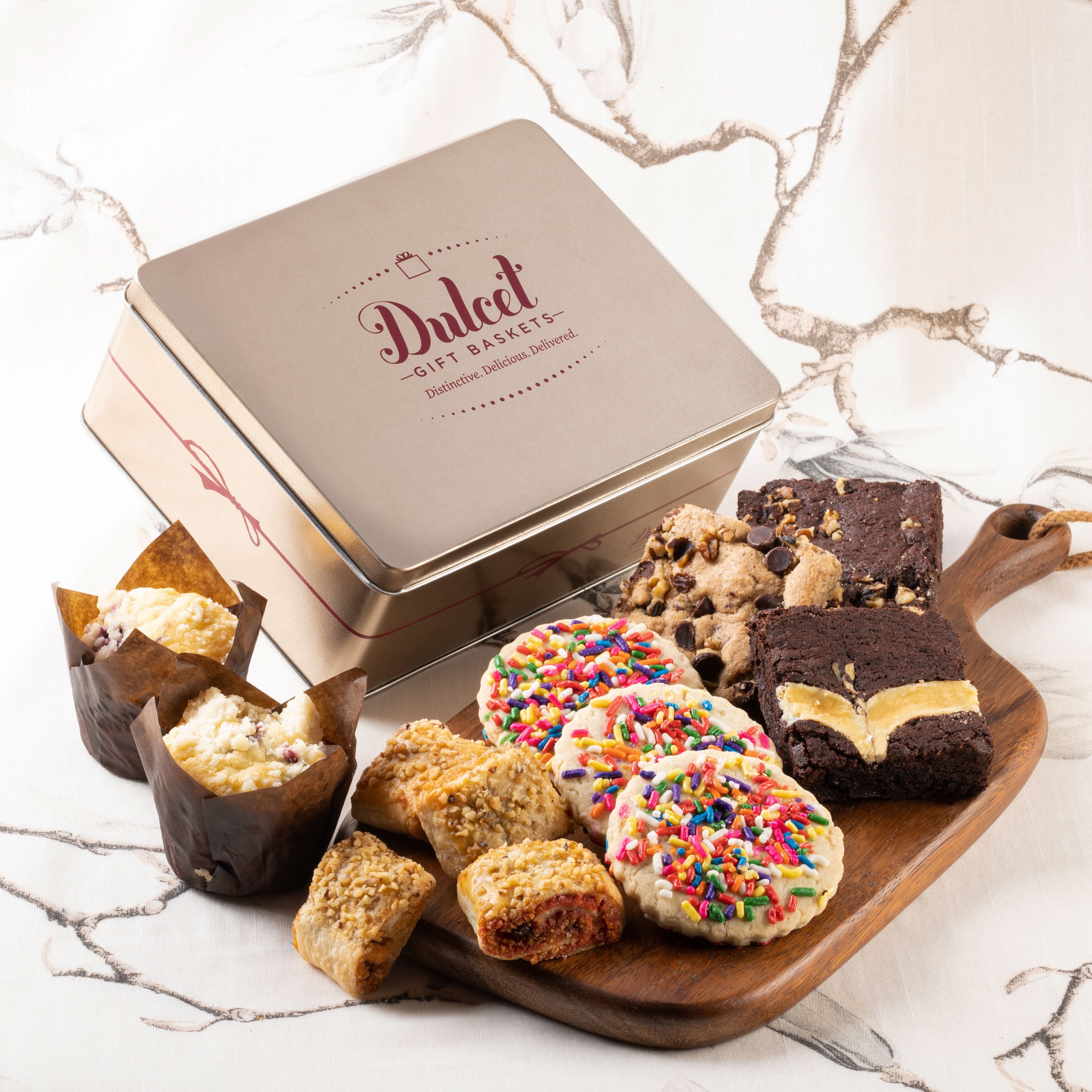 Get Well Classic Bakery Treats - Dulcet Gift Baskets