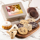 Tasteful Treats Tin Gift Basket - Dulcet Gift Baskets