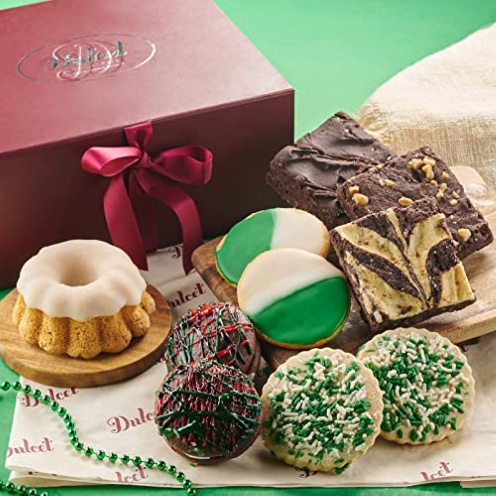 Gourmet Irish Luck Treat-Filled Gift Basket - Dulcet Gift Baskets