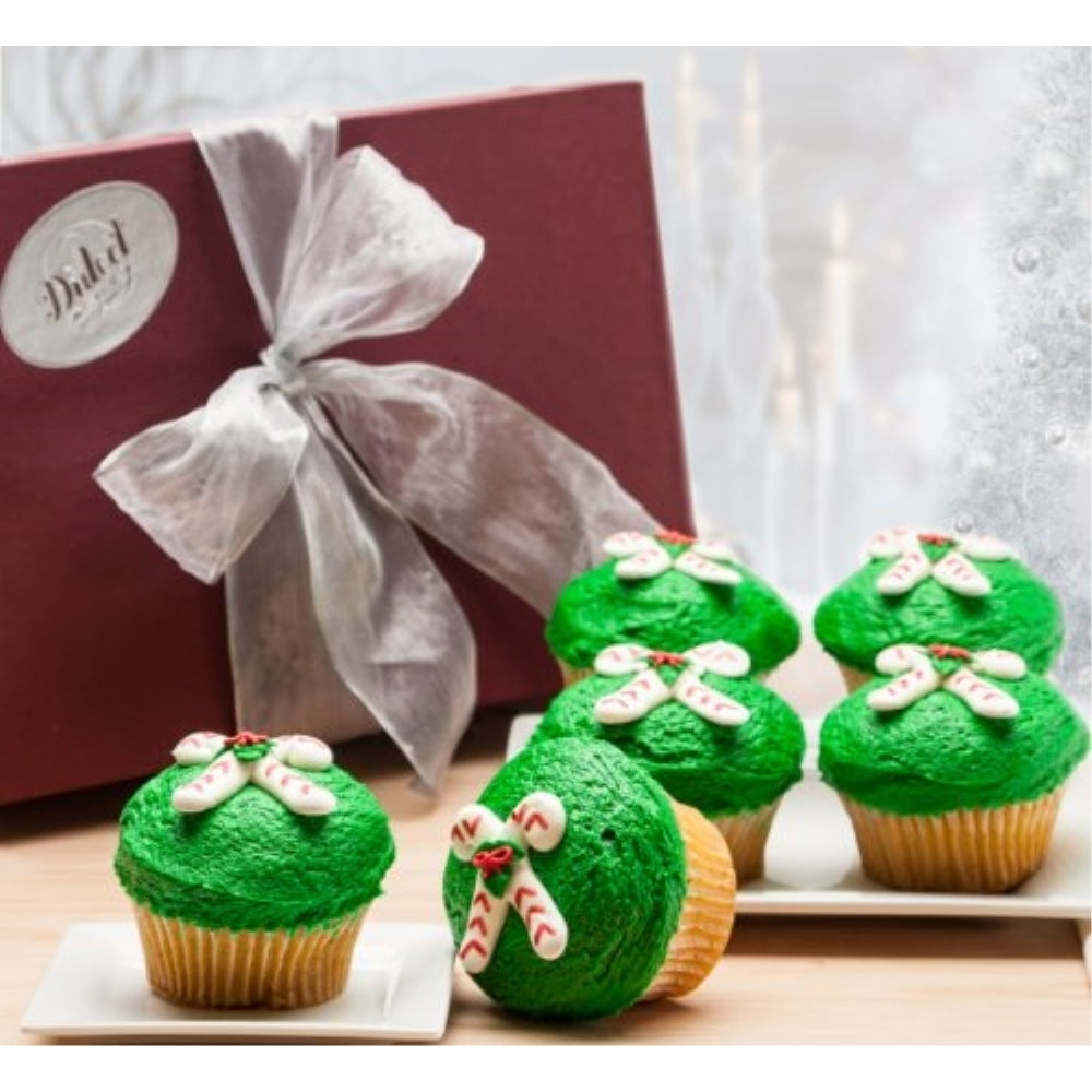 Favorite Holiday Sugarcane Cupcakes - Dulcet Gift Baskets