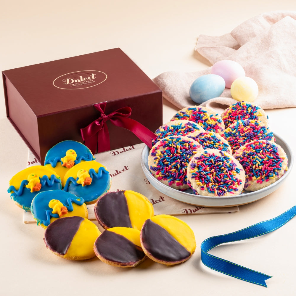 Easter Cookie Assortment Gift Box - Dulcet Gift Baskets