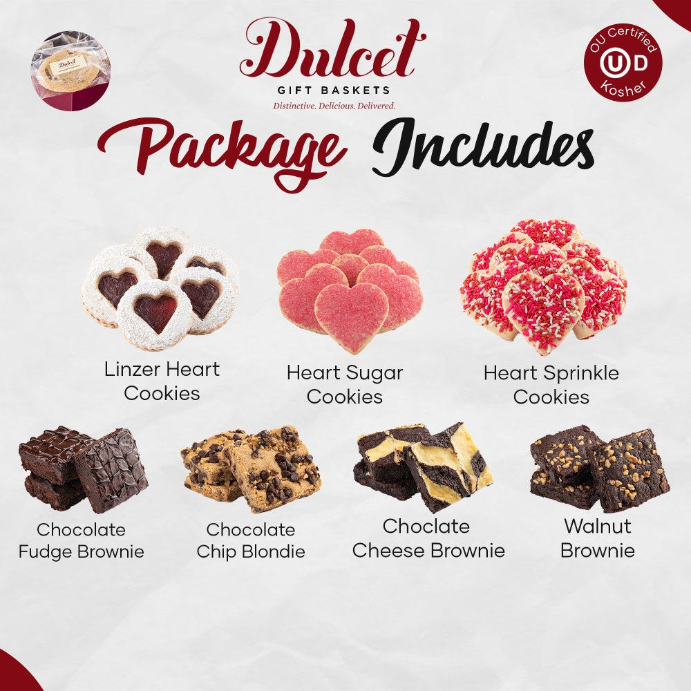 Delightful Valentine’s Day Classic Gift - Dulcet Gift Baskets