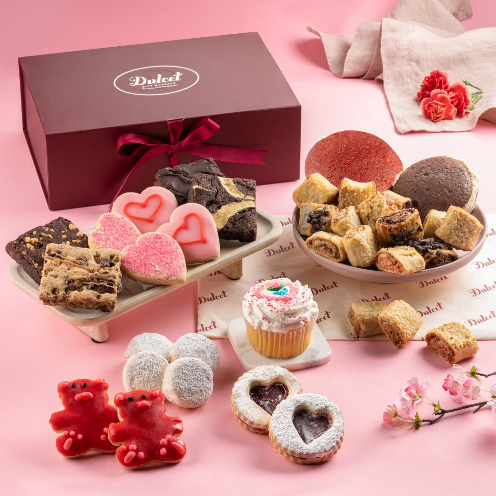 Valentines Gourmet Party Box - Dulcet Gift Baskets