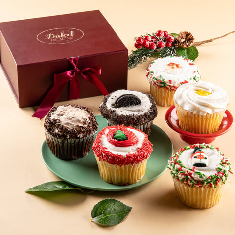 Merry Mix Up Cupcake Assortment Gift Box