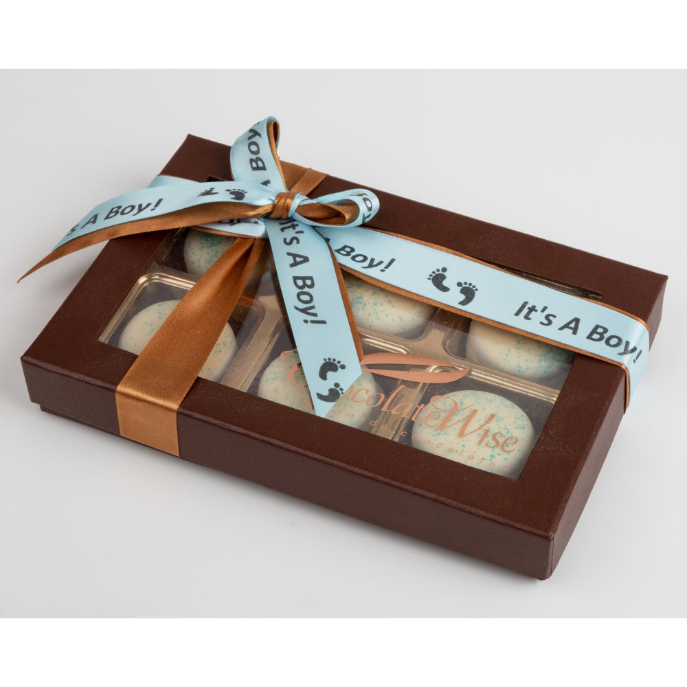 It's A Boy Cookie Gift Box - Dulcet Gift Baskets