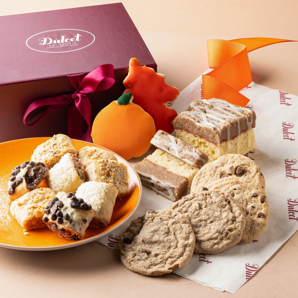 Fall Holiday Cookie Sampler - Halloween Gift Baskets