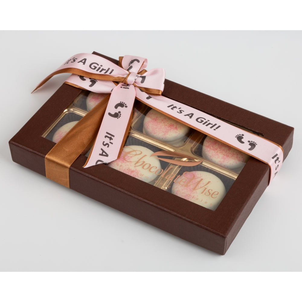 Its a Girl Cookie Gift Box - Dulcet Gift Baskets